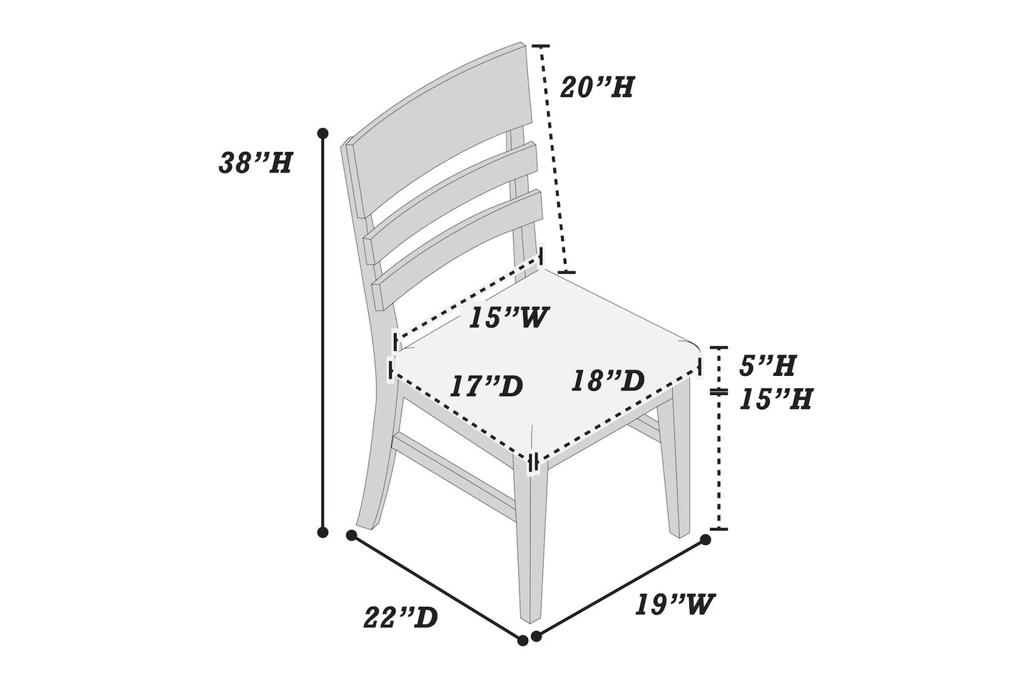 6 Piece Dining Set
