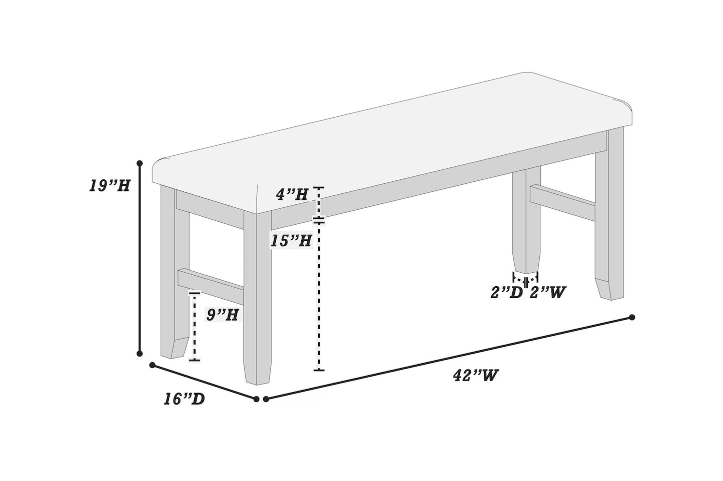 6 Piece Dining Set