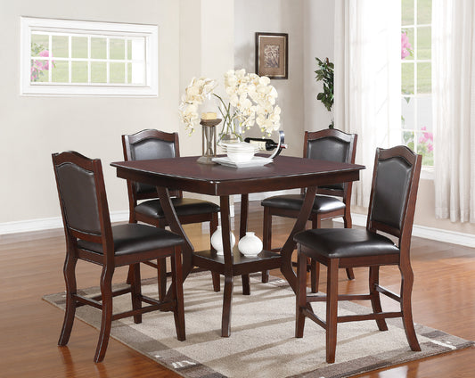 5-Piece Counter Height Dining Set