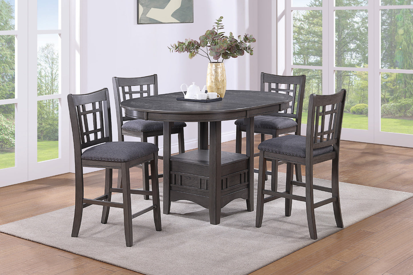 5-Piece Counter Height Dining Set