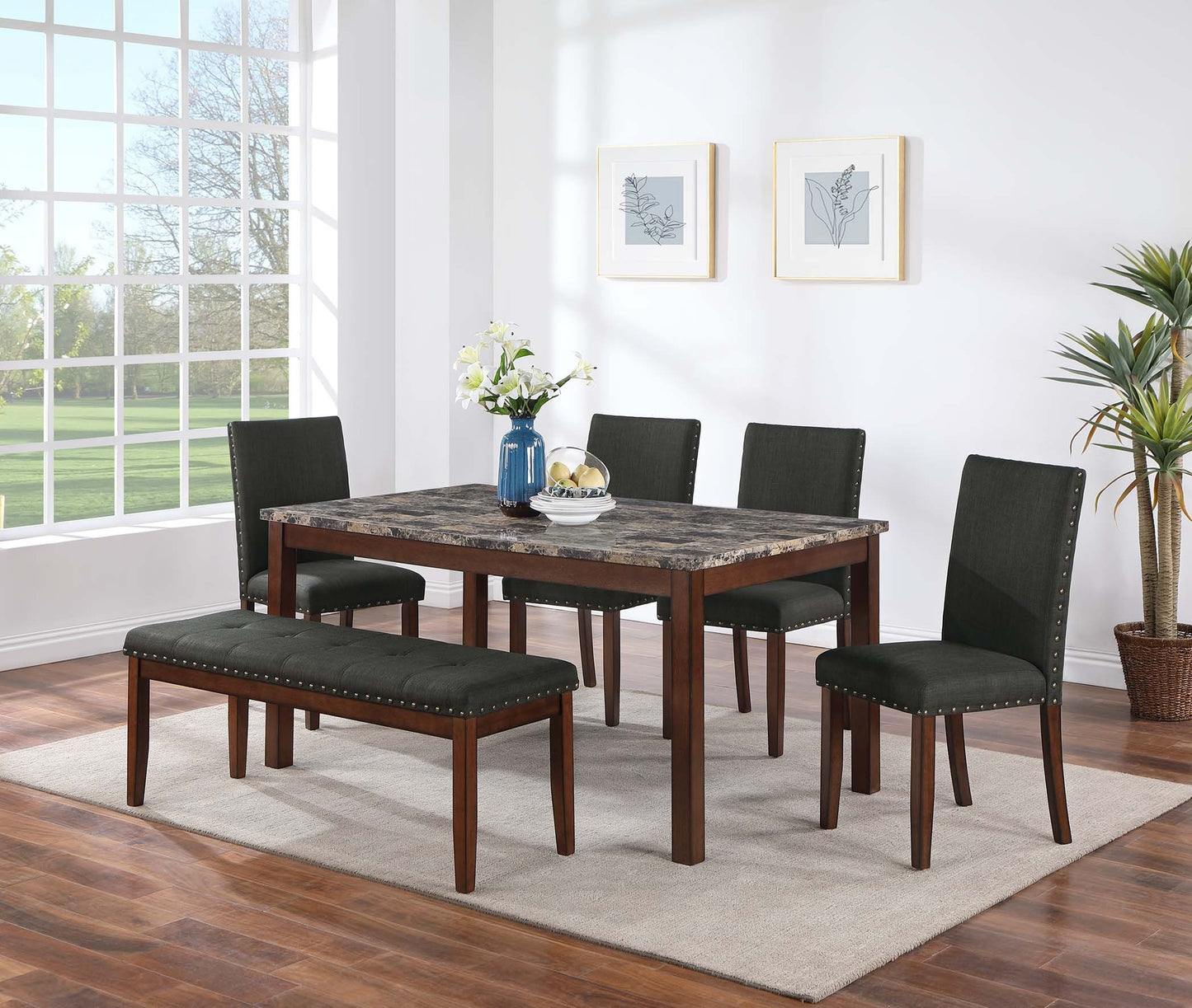 6-Pcs Dining Set