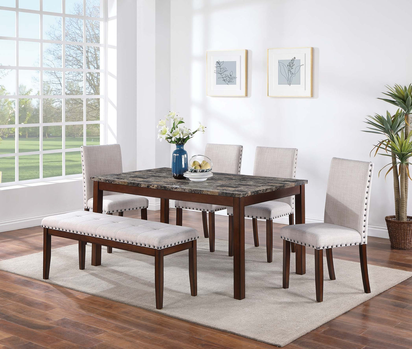 6-Pcs Dining Set