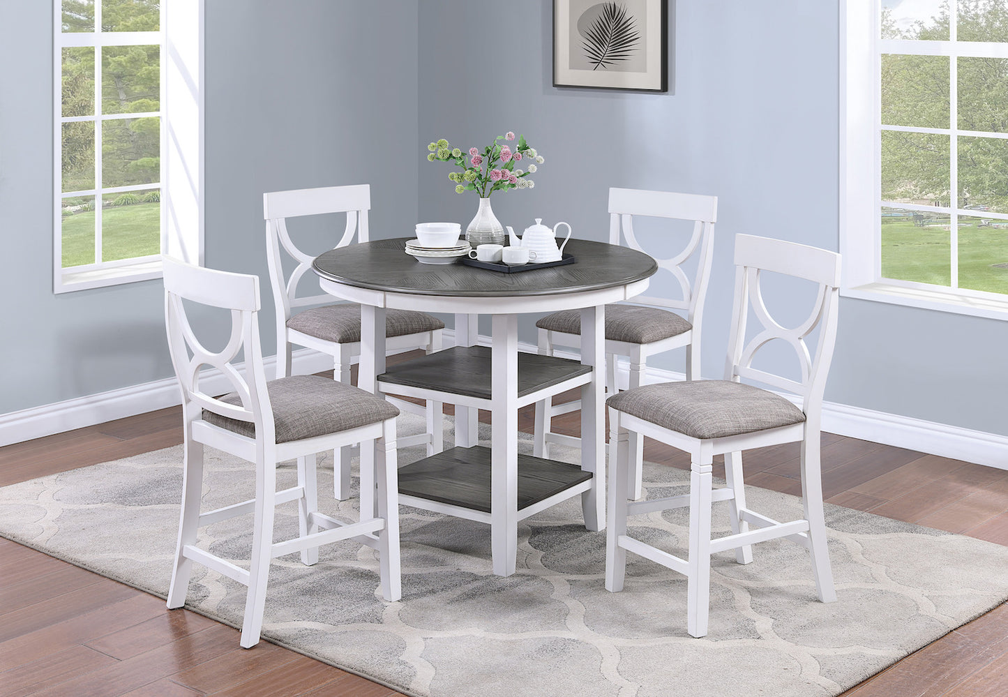 5-Piece Counter Height Dining Set