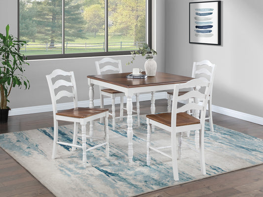 5-Pcs Counter Height Dining Set