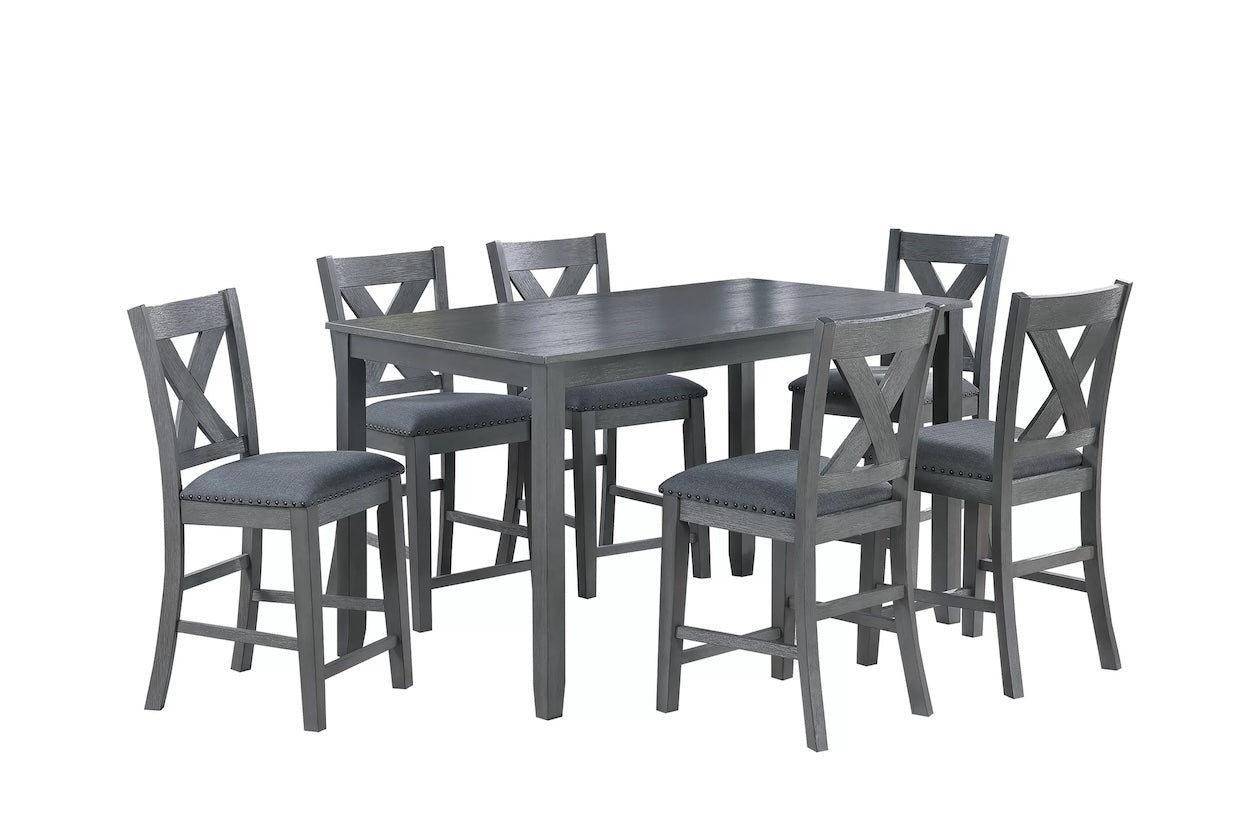 7-Piece Counter Height Dining Set