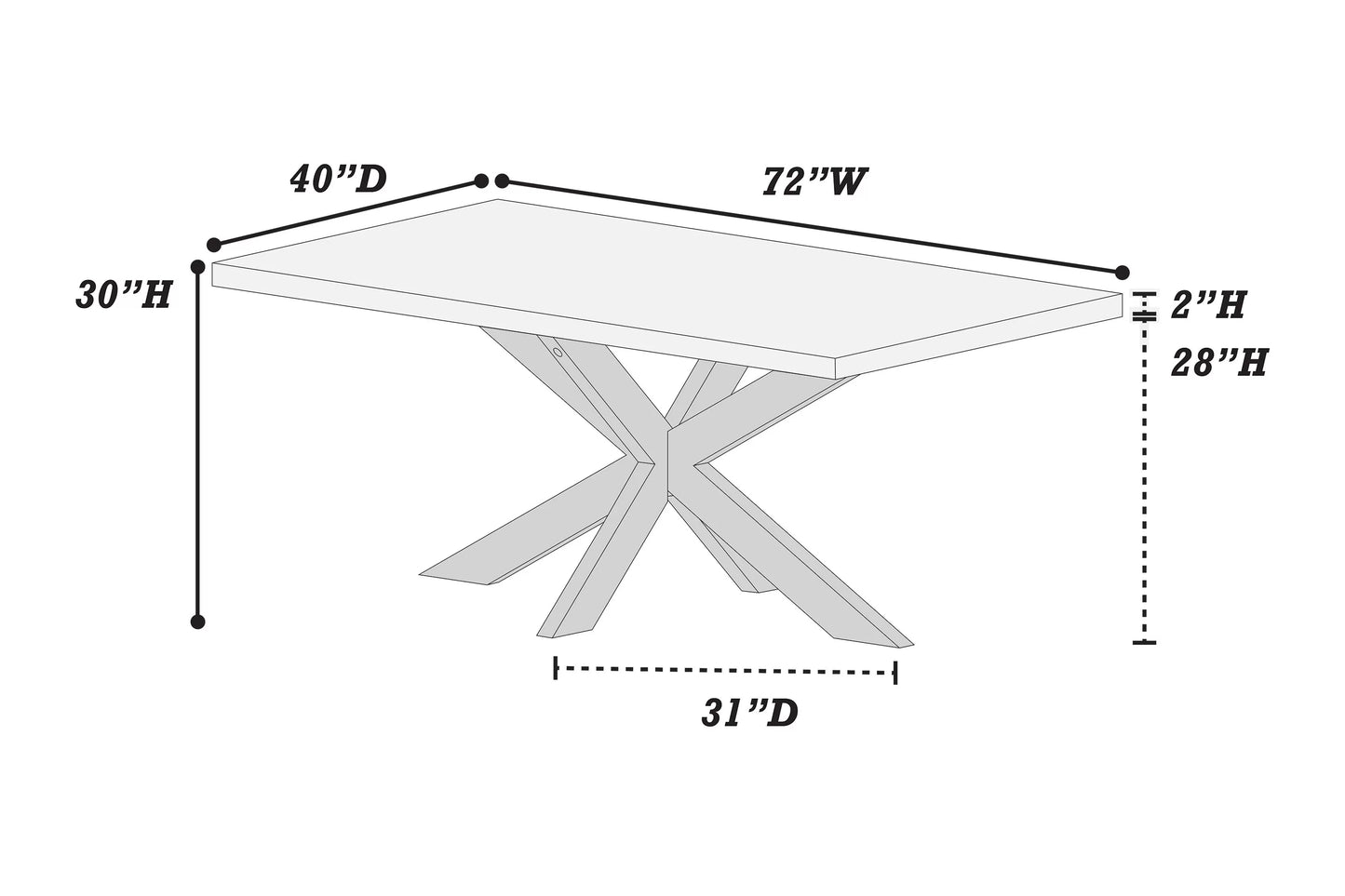 7 Piece Dining Set