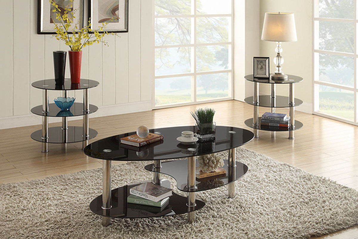 3-Pc Coffee Table Set