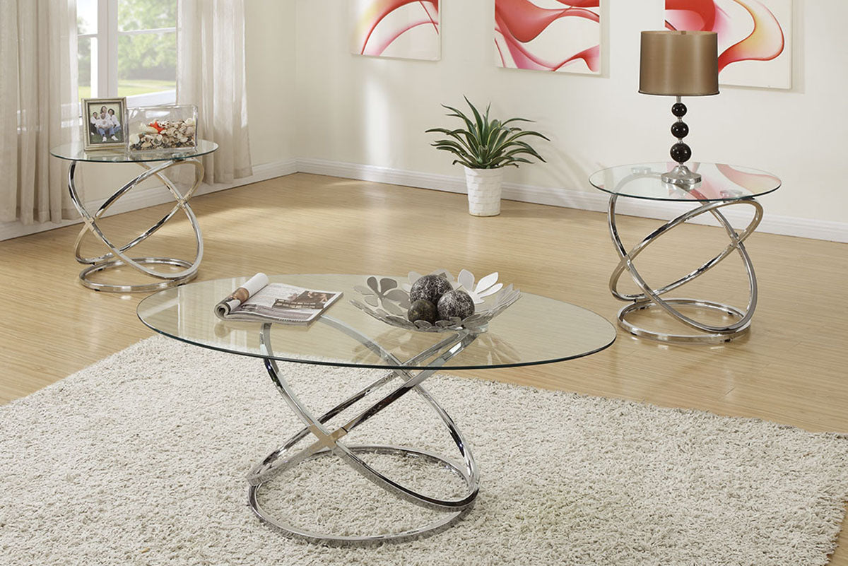 3-Pc Coffee Table Set