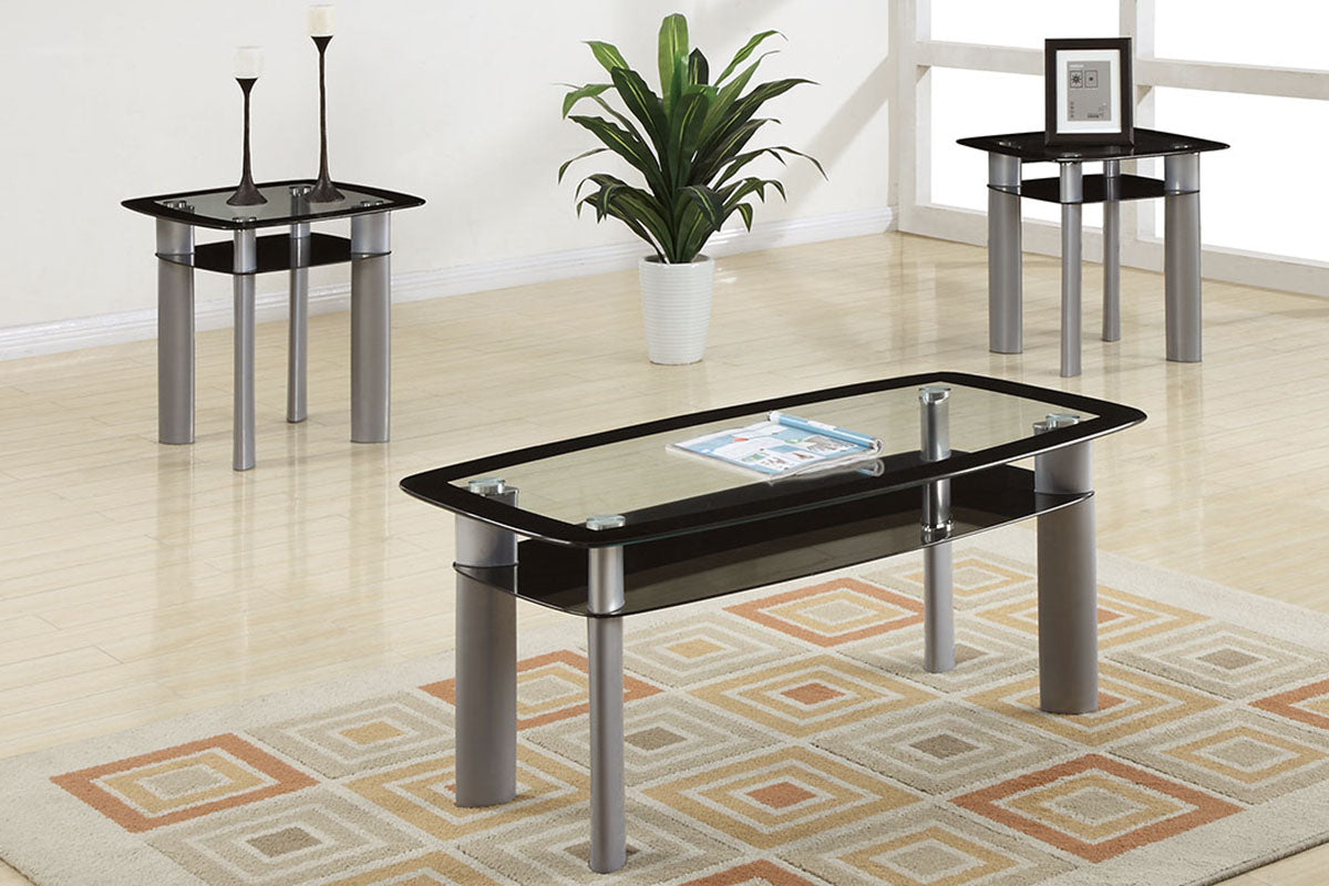 3-Pc Coffee Table Set