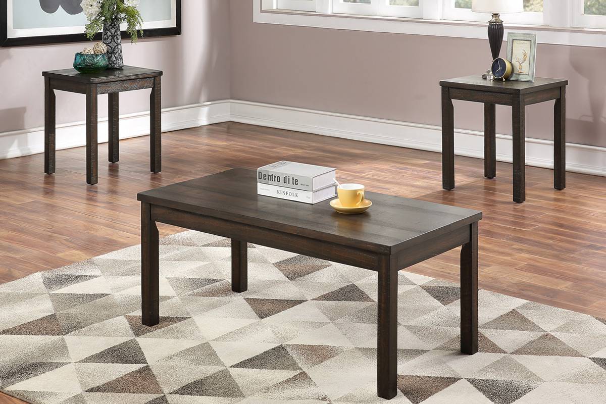 3-Pc Coffee Table Set