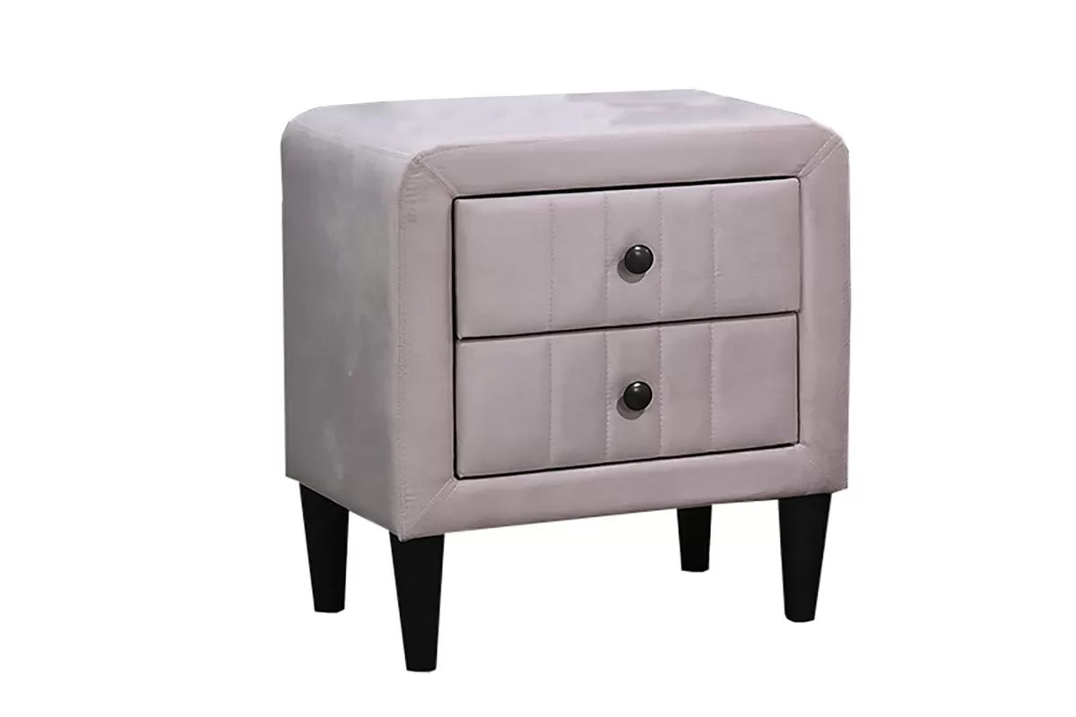 Full Bed Frame with Nightstand
