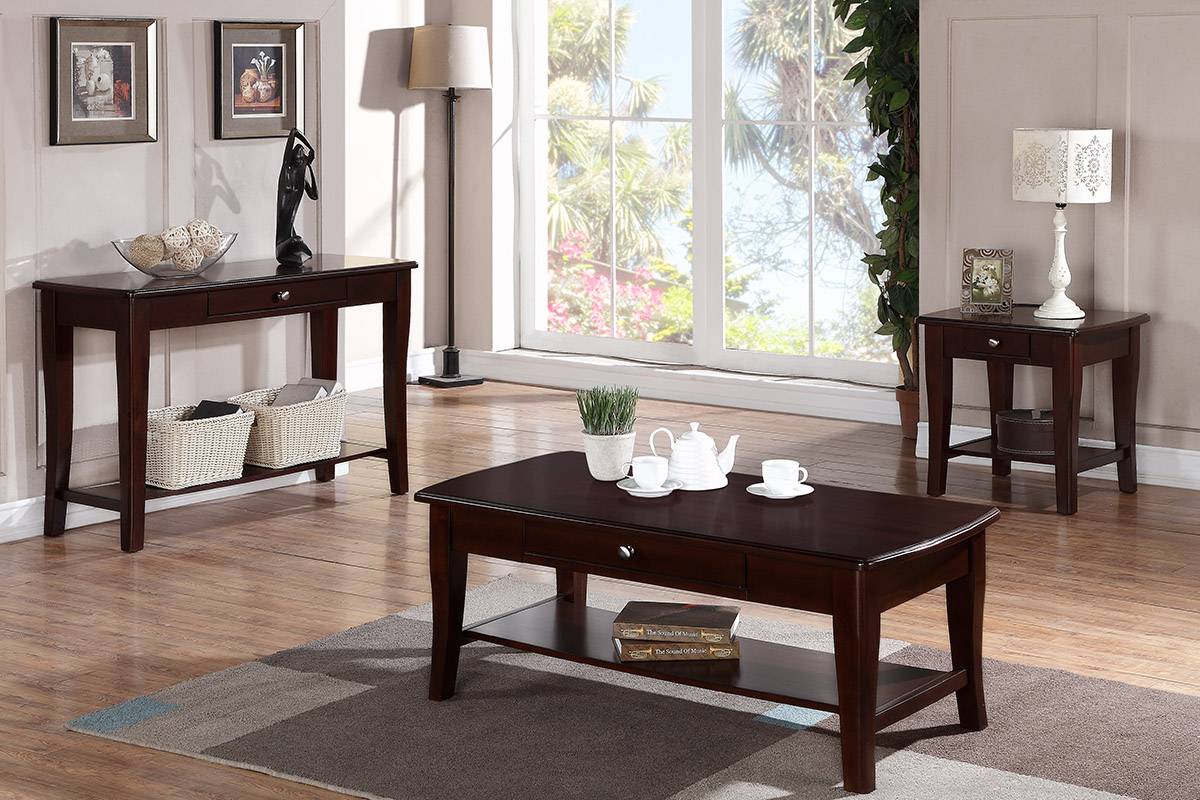 3-Pc Coffee Table Set