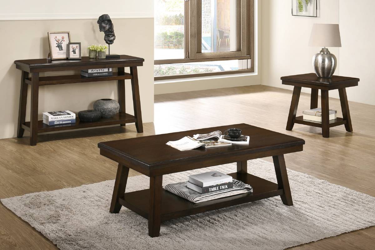 3-Pc Coffee Table Set