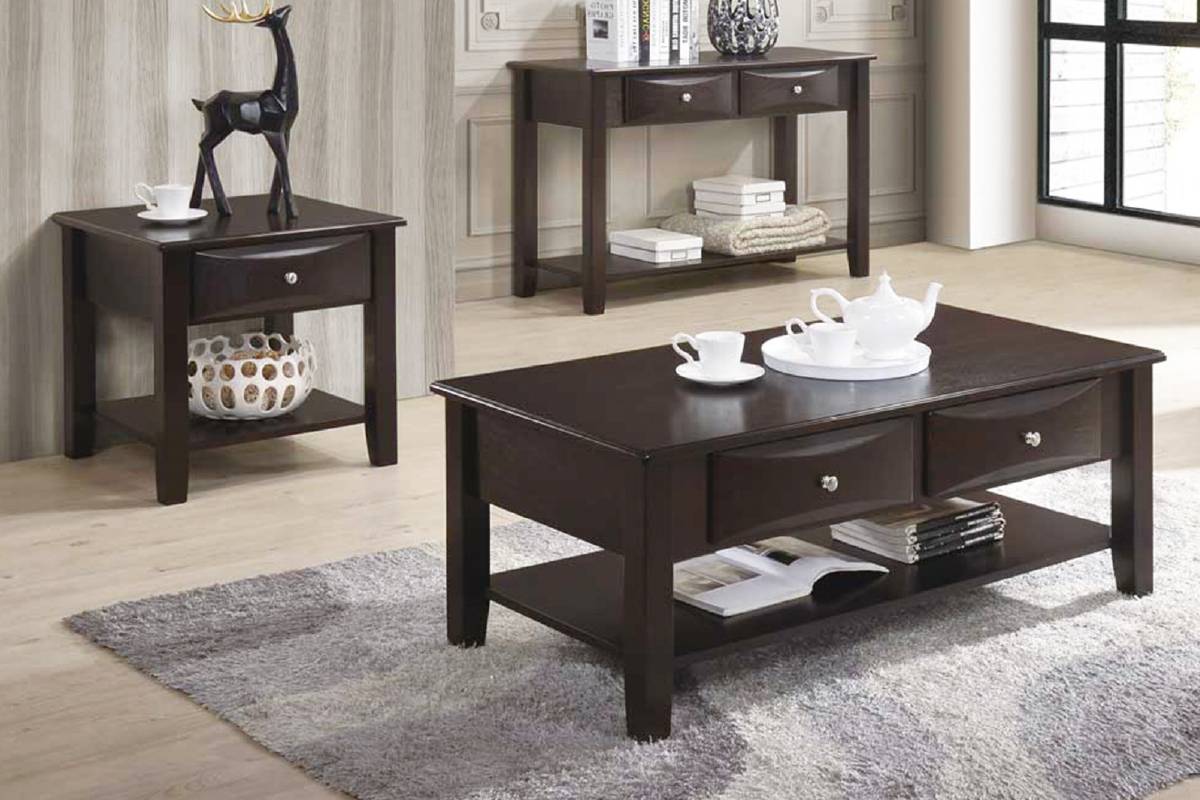 3-Pc Coffee Table Set