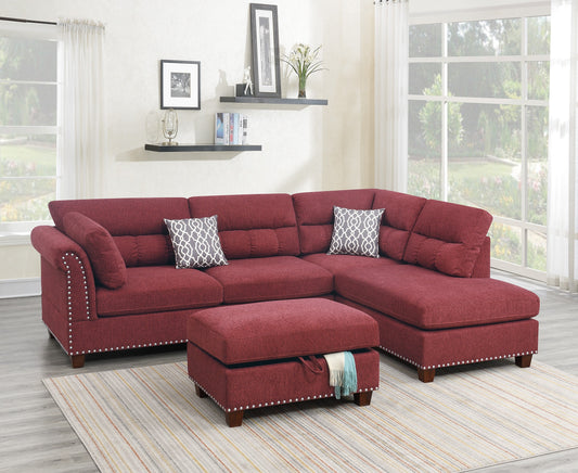 3-Pcs Sectional Set