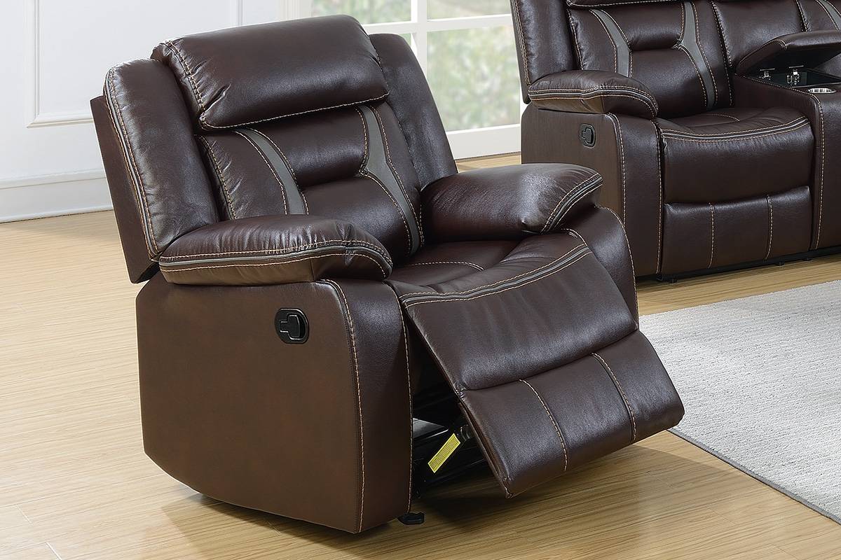 2-PC Manual Recliner Sofa Set