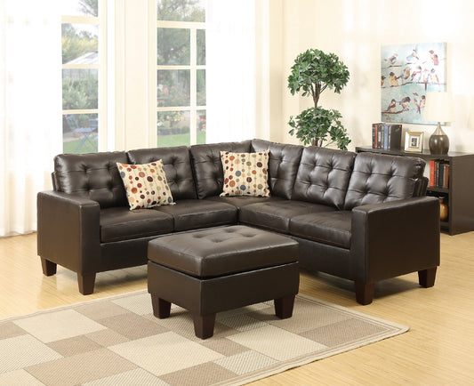 4-PC Sectional with Ottoman