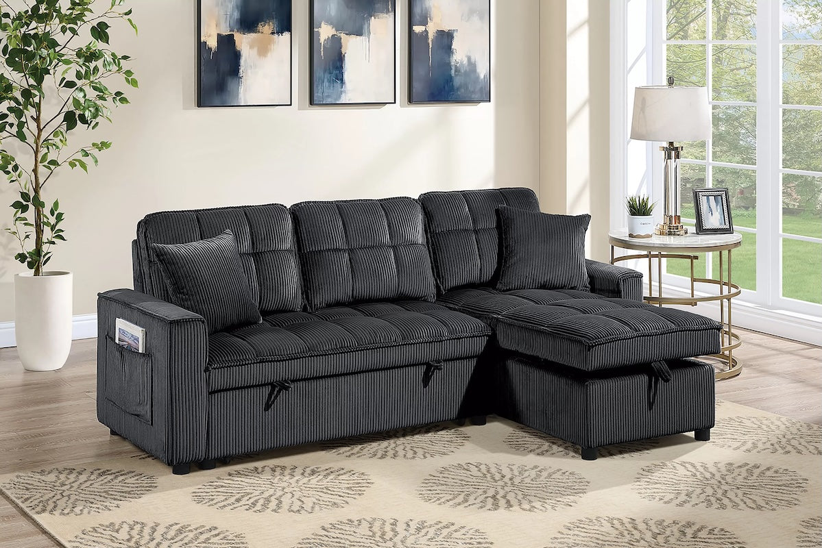 2-Piece Convertible Sectional