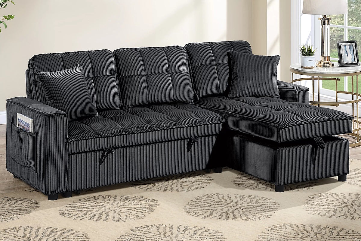 2-Piece Convertible Sectional