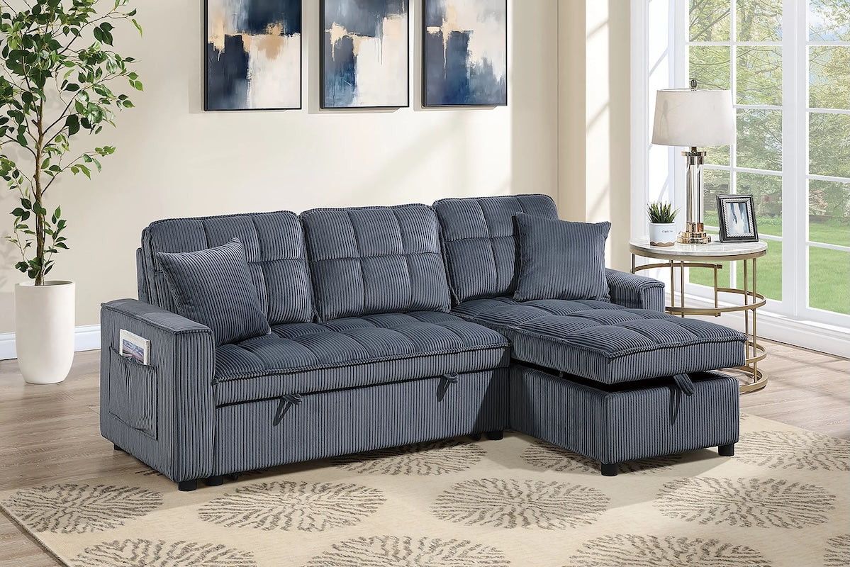 2-Piece Convertible Sectional