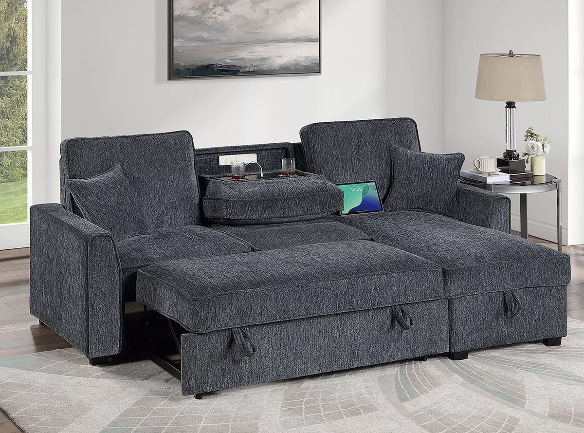 2-Piece Convertible Sectional