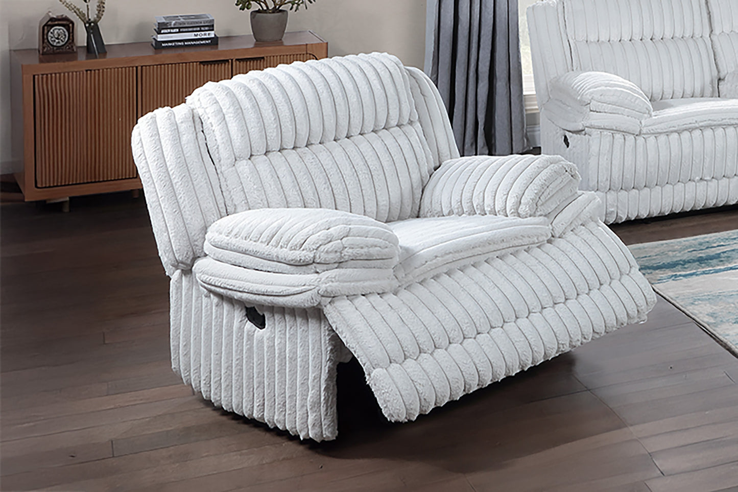 Corduroy Recliner Chair