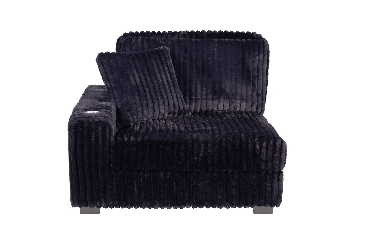 Black Corduroy LAF Modular Chair