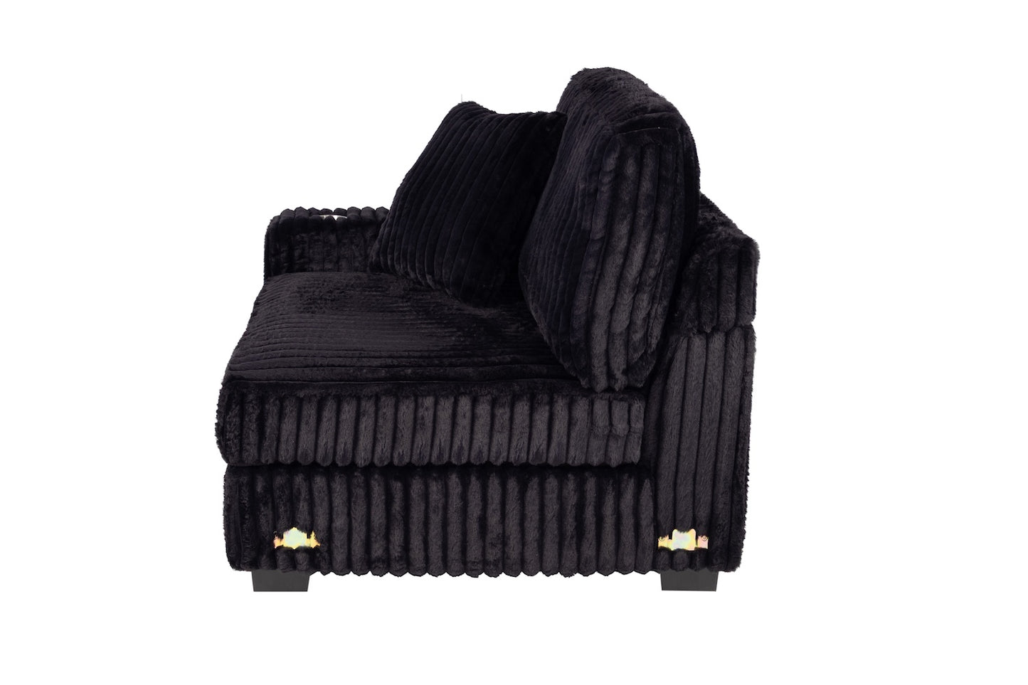 Black Corduroy LAF Modular Chair