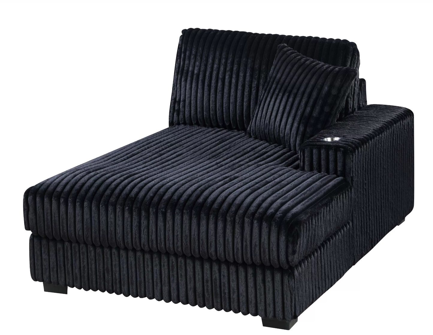 6-Piece Modular Corduroy Fabric Sectional Sofa Set Kelsey (ETA: 8/20)