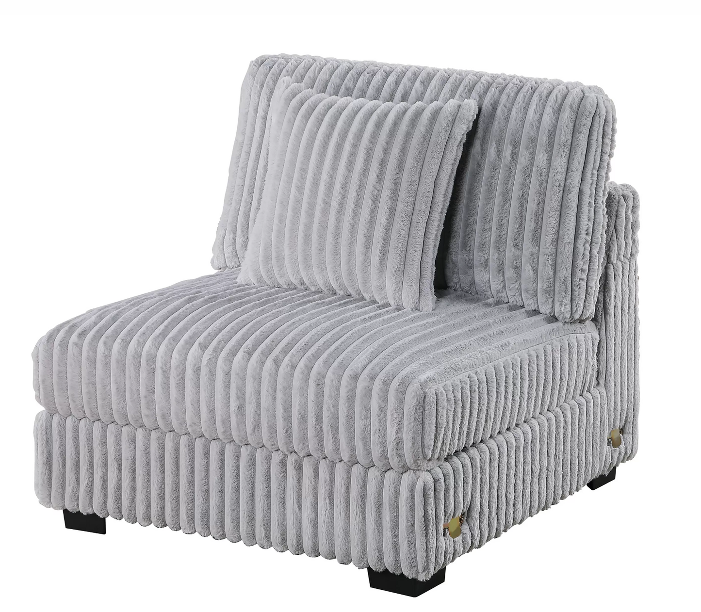 6-Piece Modular Corduroy Fabric Sectional Sofa Set Kelsey (ETA: 8/15)