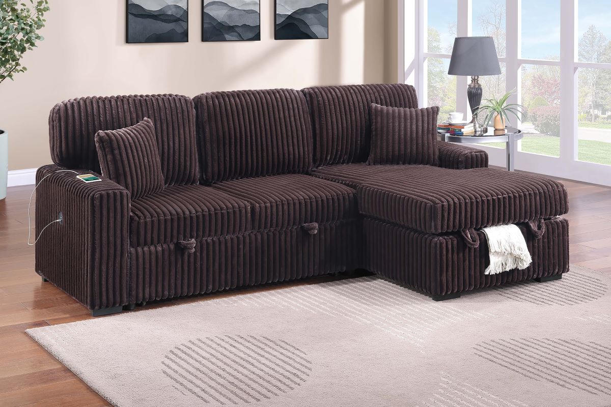 2-PC Convertible Sectional