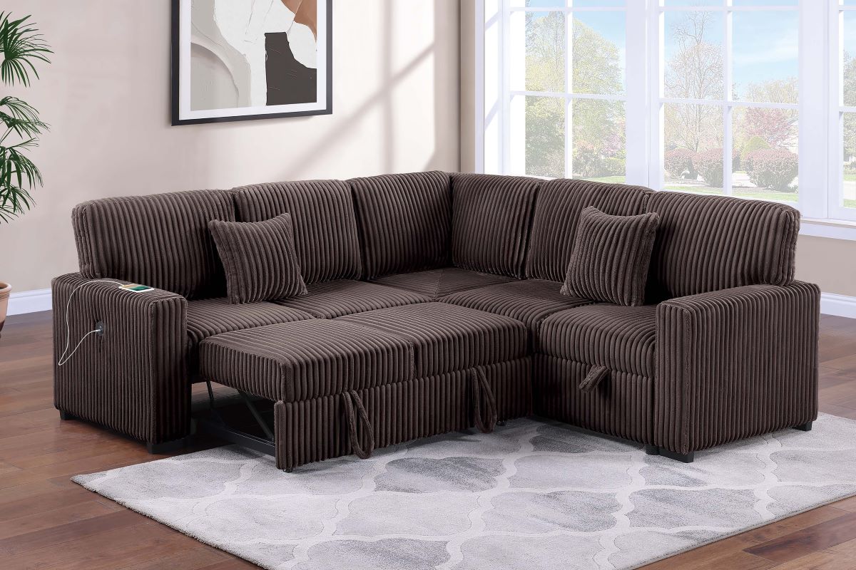 3-Piece Convertible Sectional