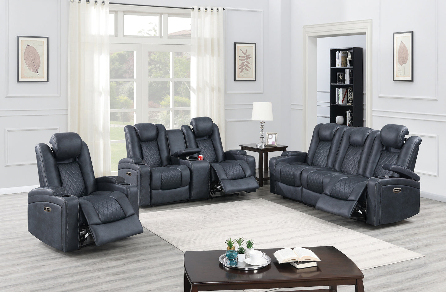 2-PC Power Recliner Sofa Set