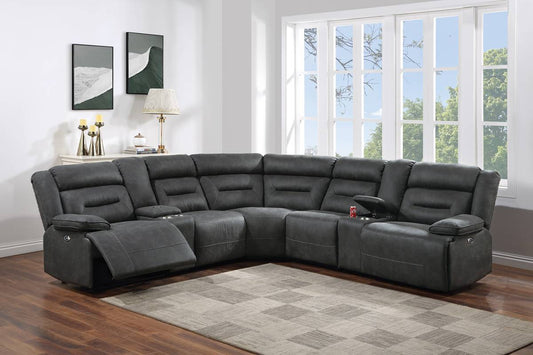 3-Piece Power Reclining Sectional Set