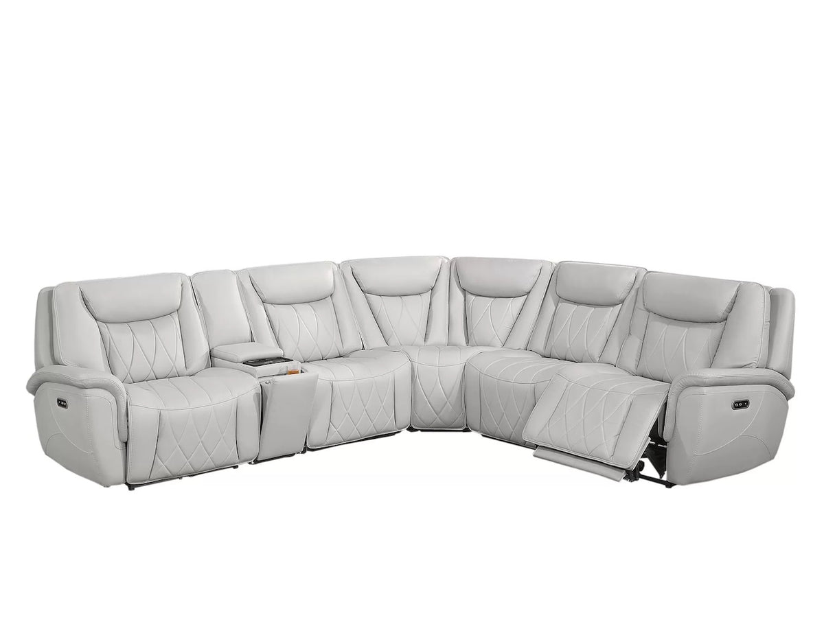 Power Motion Reclining Sectional Sofa