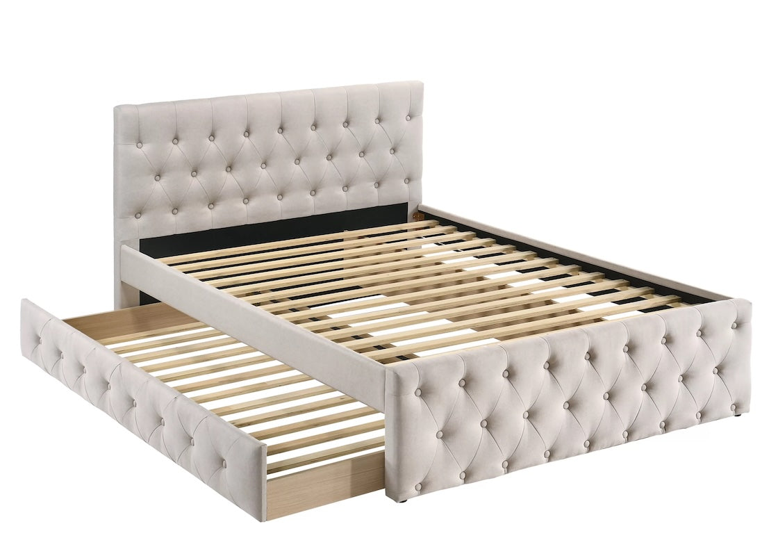Bed Frame with Trundle