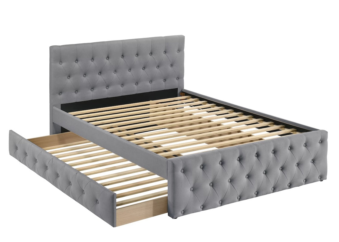 Bed Frame with Trundle