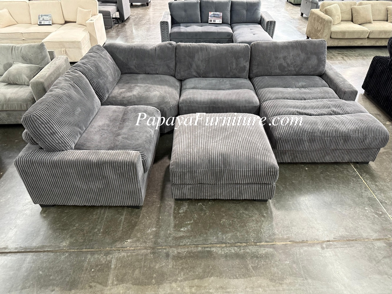 5 Piece Modular Sectional Sofa Set Ashley