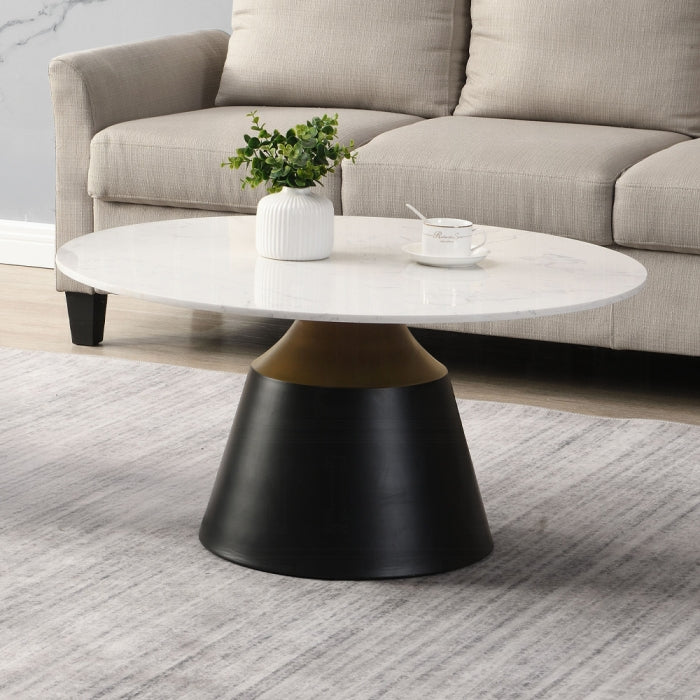 Marble Round Coffee Table